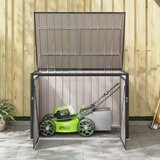  Kutija za spremanje u vrtu Crna 151 5 x 107 x 100 cm Čelik | shoptok.hr