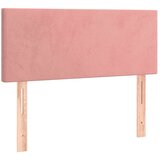 Box spring krevet s madracem ružičasti 90x190 cm baršunasti | shoptok.hr