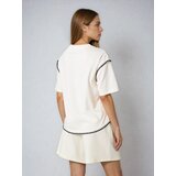 Sinsay Pamučna majica s džepićem i kontrastnim obrubom | shoptok.hr