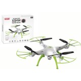 Lean_Toys Belo zeleni RC dron X5HW | Shoptok.si