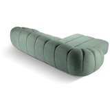Micadoni Home Svetlo zelena žametna kotna sedežna garnitura Diana – | Shoptok.si