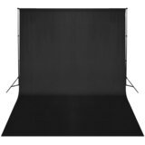  Pozadinski sustav s potporom 500 x 300 cm crni | Eponuda.com
