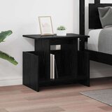 TV stojalo 2 pcs Črna Orehovina 50 x 35 x 45 cm Konstruiran les, (5000132235) | Shoptok.si