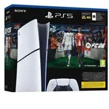 PlayStation® 5 konzola Slim Digital Edition 825 GB bijela/crna uklj. EA SPORTS FC™ 26
