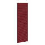  Plisirana zavjesa Bordo crvena 55x200 cm Širina tkanine 54,4 cm Poliester | shoptok.hr