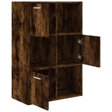 Ormarić za pohranu boja dimljenog hrasta 60 x 29 5 x 90 cm | shoptok.hr