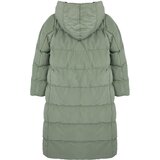 Trendyol Light Khaki Regular Side Snap Closure Water Repellent Long Quilted Puffer Jacket | Shoptok.si