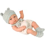 Baby Doll, Gray Outfit, Hat, Bib, 18 cm | shoptok.hr