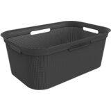  Košara za čisto rublje BRISEN 41L – crna | shoptok.hr