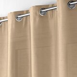 Douceur d intérieur Bež satenasta zavesa 140x240 cm Shana – | Shoptok.si