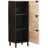  Highboard s pohranom Finš bijelog pranja 40 x 33 x 110 cm | shoptok.hr