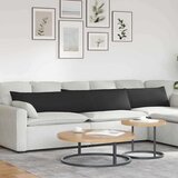 vidaXL jastučići za sofu 2 pcs crna 200 x 40 cm tkanina | shoptok.hr