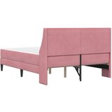  Okvir kreveta s madracem Zidne 2 pcs Ružičasta Baršun - Ružičasta 140 x 200 cm | shoptok.hr