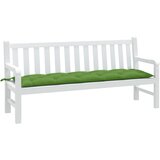 The Living Store Blazina za vrtno klop melanž zelena 180x50x7 cm blago - Blazina Za Vrtno Klop, (21472719) Cene