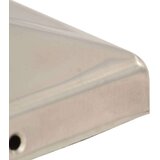 vidaXL Piramidni pokrovčki za stebričke 6 kosov jeklo 81x81 mm | Shoptok.si