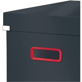 Leitz Škatla za shranjevanje Cosy s pokrovom, 320 x 310 x 360 mm, siva | Shoptok.si