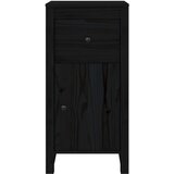  Komode 2 kom crne 40x35x80 cm od masivne borovine | Eponuda.ba