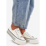 GOE Women's Leather Sneakers On Platform | Shoptok.si
