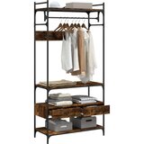  Ormar s ladicama boja hrasta 89x39x184 5 cm konstruiranog drva | shoptok.hr