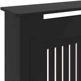 vidaXL pokrivač radijatora 2 pcs crna (142-205) x 20.5 x 81.5 cm | shoptok.hr