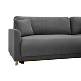 P & B KOTNA SEDEŽNA GARNITURA, rebrasti žamet siva | Shoptok.si