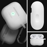 Spigen Futrola Rugged Silicone Fit za Airpods Pro 1 bela Cene