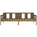  Dnevna postelja medeno rjava trdna borovina 80x200 cm, (20726763) | Shoptok.si