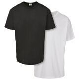 UC Men Organic Basic T-Shirt 2-Pack Black+White Cene