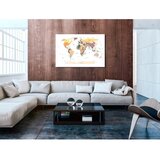  Slika na plutenoj podlozi - World Map 60x40 | shoptok.hr