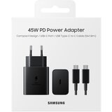 Samsung adapter hitri type-c 45W black | Shoptok.si