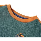  Dječja topla majica tamnozelena prošarana 92 | shoptok.hr