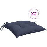  Jastuci za stolice 2 kom modri 40x40x7 cm tkanina Oxford | shoptok.hr