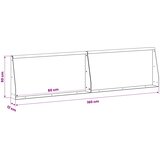  Zid za zadržavanje 2 kom. 80 x 12 x 50 cm Čelik Antracit | shoptok.hr