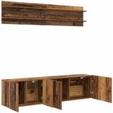 TV Jedinice Zidne 6 pcs Staro drvo Konstruirano drvo | shoptok.hr