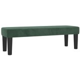 vidaXL Box spring postelja z vzmetnico temno zelen 140x190 c | Shoptok.si