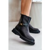 GOE Leather Women's Ankle Boots With Strap Insulated | shoptok.hr