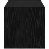 Stalak za cipele koji se može složiti crni hrast 60x30x30,5 cm | shoptok.hr