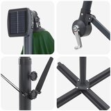  Suncobran Zelena 294 x 200 x 270 cm Poliester i aluminij | shoptok.hr