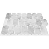  Pernata pločica 20 pcs Sivi mramor 30 x 30 cm Poliuretan i PET | shoptok.hr