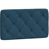 Krevet s madracem plavi 90x200 cm baršunasti | Eponuda.com