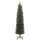  Umjetno božićno drvce Zelena 210 cm PVC i čelik i plastika | shoptok.hr