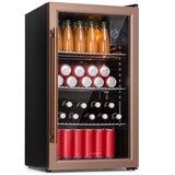 Klarstein Beersafe XXL, hladnjak, 80 litara, 3 police, panoramska staklena vrata | shoptok.hr