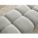 Bobochic Paris Svetlo siv tabure iz tkanine bouclé Everest – | Shoptok.si