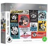 Trefl 1.000-delna sestavljanka Disney retro plakati - | Shoptok.si