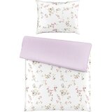 Fleuresse posteljnina 140/200 cm interlock džersi bela, barve bezga, pastelno zelena, sivovijolična | Shoptok.si