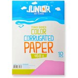 Junior jolly Waves, karton rebrasti, A4, 10K, odaberite nijansu Roze Cene