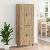  Highboard 2 kom. Umjetnički hrast 69,5 x 34 x 180 cm | shoptok.hr