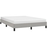  Okvir za krevet bez madraca svjetlosivi 140 x 190 cm od tkanine | shoptok.hr