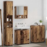  Set namještaja za kupaonicu 4 kom. Staro drvo 61 x 35 x 64 cm | shoptok.hr