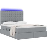  Postelja z dodatnim prostorom za shranjevanje in LED osvetlitvijo, (5000105163) | Shoptok.si